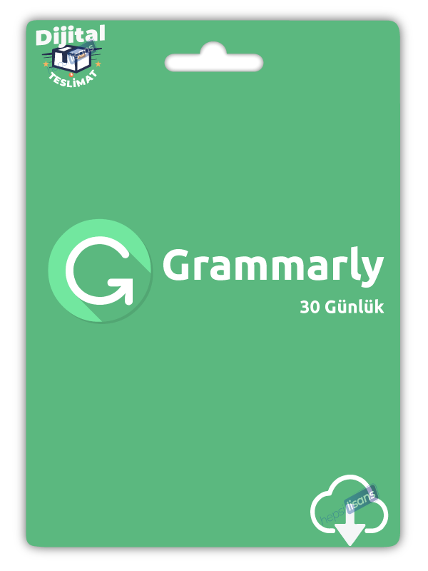 Hepsilisans Grammarly 1 Aylık