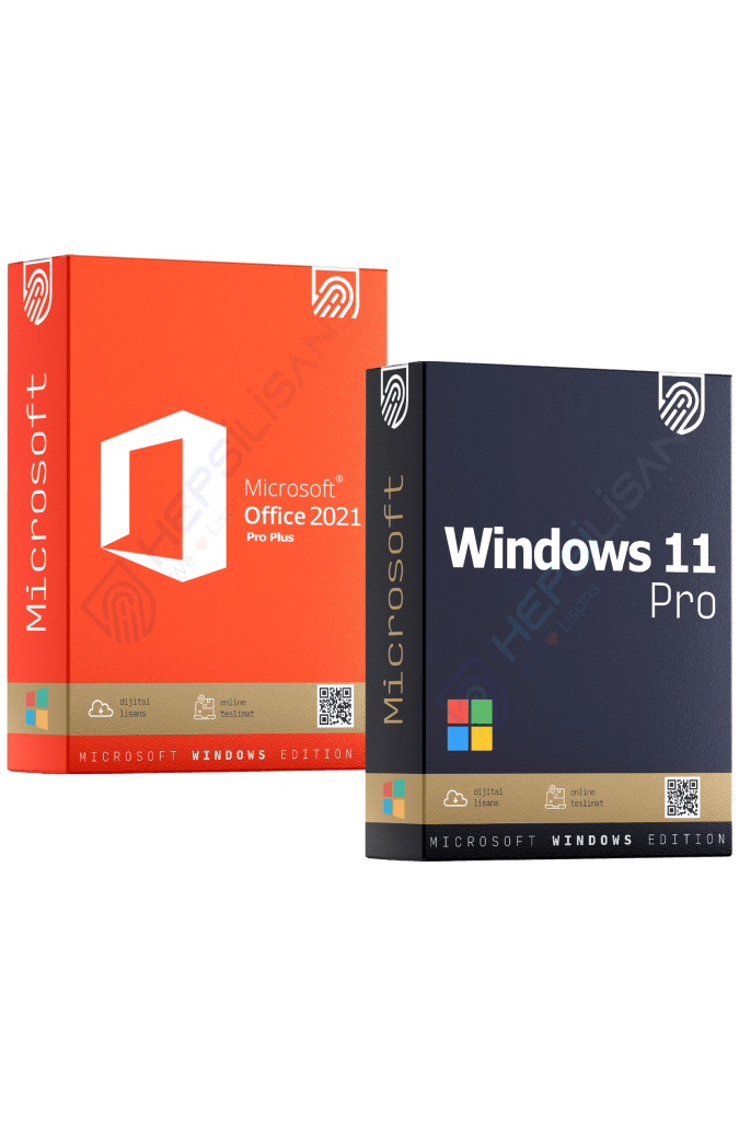 Office 2021 Pro Plus + Windows 11 Pro - Hepsilisans