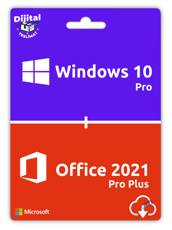 Hepsilisans Windows 10 Pro + Office 2021 Pro Plus